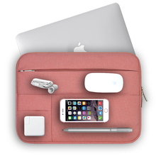 Чехол для ноутбука Macbook Pro Air 13, женская и мужская однотонная сумка для ноутбука Mac Pro 15, сумка для ноутбука 14, 15,6 дюймов 2024 - купить недорого