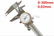 Calibrador de dial de precisión de 12 pulgadas, 0-300mm, dial de sellado de agujeros, calibrador vernier, micrómetro 2024 - compra barato
