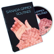 Sanada Gimmick Routines (DVD+Gimmick) Magic Tricks, Close-up Illusions Props Accessories Magica 2024 - buy cheap