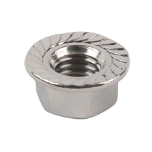 Flange Nut Hex Metric Threaded Hexagon Nut 304 Stainless Steel M3 M4 M5 M6 M8 M10 M12 M14 M16 2024 - buy cheap