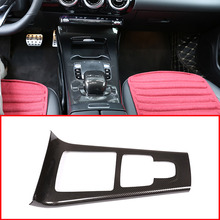 Carbon Fiber Style ABS Car Center Console Protection Frame Trim For Mercedes Benz A Class W177 2019 Accessories 2024 - buy cheap