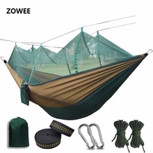 Portable Mosquito Net Hammock Single-person Folded Into The Pouch Mosquito Net Hammock Hanging Bed For Travel Kits Camping 2024 - buy cheap