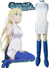 S-3XL Halloween Anime Is It Wrong to Try to Pick Up Girls in a Dungeon? Cosplay Aiz Wallenstein Cos Man Woman Cosplay Costume 2024 - buy cheap