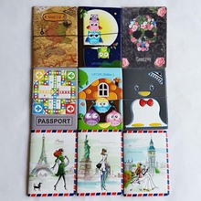 Travel  Passport Cover,Card Bag,14*9.6CM Miss Love Travel PVC Credit Card Holder,Business Card Holder 2024 - buy cheap