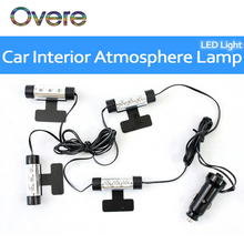 Ohere-Lámpara LED de ambiente para Interior de coche, luz Flexible para Ford Focus 2 3, Fiesta, Mondeo, MK4, Ranger, Toyota, Corolla, chr, RAV4, 1 Juego 2024 - compra barato