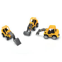Детские мини-игрушки для автомобиля, набор транспортных средств, Инженерная модель автомобиля для детей, подарок, развивающие игрушки 2024 - купить недорого