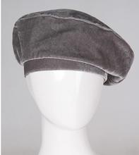 Winter Women Hat Vintage Berets  Cap Pillbox Hat Gorras Planas Hombre Hats Beret Boinas Mujer Velvet Beanie Hat 2024 - buy cheap