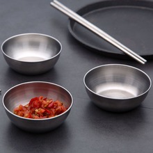 10pcs Small Stainless Steel Sauce Dishes Salt Vinegar Flavor Spices Plate Sushi Vinegar Soy Plates Tableware Food Seasoning Tray 2024 - buy cheap