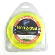 3.0MM Diameter round Brush Cutter Nylon 225g Grass Trimmer Line with yellow Color 2024 - buy cheap