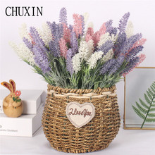 Simulation 7 Heads Tufting Lavender Home Indoor and Outdoor Decoration Artificial Flowers Desk Accessories Photography Props 2024 - buy cheap