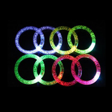 3PCS Fashion Flashing Wrist Band Happy Luminous Hand Ring Led Bracelet Children Party Toy 2024 - buy cheap