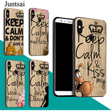 Keep Calm-Just Dance Yoda-funda para hornear, para Red mi Note 9 Pro, 9S, 8T, 8 Pro, 9A, 9C, Mi 9T, Note 10 Lite, POCO X3, Couqe 2024 - compra barato