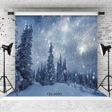 Woods in Snow Photography Backdrops for Photo Shoot Props Child Baby New Born Kids Vinyl Cloth Photo Background Photophone 2024 - buy cheap