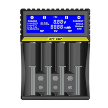 Зарядное устройство для литий-ионных аккумуляторов S4/N2 Plus 18650, умное зарядное устройство 18650 для литий-ионных/Ni-MH/Ni-CD 18650 14500 16340 AA AAA 2024 - купить недорого