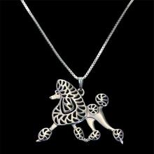 Hot Sale Women's Alloy Necklaces Fashion Jewelry Poodle Movement Necklaces For Lovers Drop Shipping 2024 - buy cheap