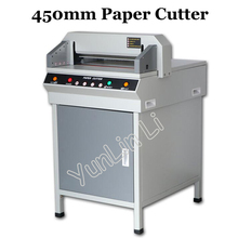 Máquina cortadora de papel eléctrica, 450mm, 450mm de ancho de corte, 450mm 2024 - compra barato