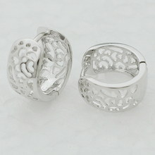 Anniyo brincos pequenos para mulheres meninas prata cor na moda jóias presentes 2024 - compre barato