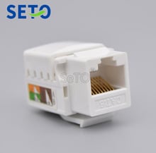 SeTo RJ45 Cat6 Gigabit Network Lan Module Cat6 Connector Keystone For Wall Plate Socket 2024 - buy cheap