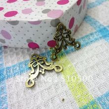 100pcs Antique bronze charm of the lovely ornaments Zinc Alloy Jewelry Accessories DIY fashion jewelry pendant 2024 - buy cheap