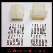 10sets L6.2-12P 12port Terminal 6.2mm pitch terminal kit pin connectors for plug male Female socket plug for Car 2024 - buy cheap