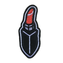 10 PCS/lot Lipstick Patches for Jackets Backpacks Iron on Embroidery Patch Badge DIY Embroideried Appliques Decoration Art 2024 - buy cheap