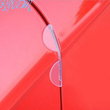 4 шт./компл. ПВХ Защитные щитки для края автомобильной двери нижний угол Защита от царапин полоски для Audi A1 8P 8I 8V A2 A3 A4 A5 A6 A7 A8 B5 B6 B7 2024 - купить недорого