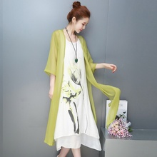 Traditional Chinese Clothing For Women Robe Vintage Femme Vietnam Dresses Summer 2019 Ethnic Vintage Outfits For Women TA1625 2024 - buy cheap