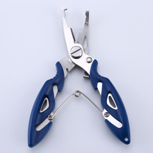 Geoeon 1pcs Outdoor Portable Multifunctional Stainless Steel Fishing Shears Curved Mouth Fishing Pliers for cutting Tool A13 2024 - buy cheap