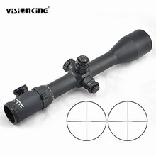 Visionking-mira telescópica para Rifle de caza, visor óptico ajustable de gran calibre con parasol de panal y monturas de 11mm, 6-25x56 SF 2024 - compra barato