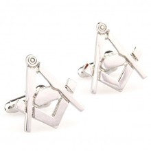 Masonic Cufflink Cuff Link 15 Pairs Wholesale Free Shipping 2024 - buy cheap