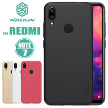 Чехол для Xiaomi Redmi Note 7 Nillkin, суперматовый защитный чехол Note7, Жесткий Чехол для задней панели ПК, матовый чехол для Redmi Note 7 Nilkin 2024 - купить недорого