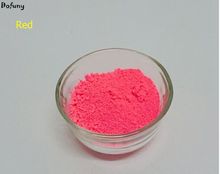 Pigmento fluorescente de polvo de fósforo, pigmento fluorescente de Color rojo neón UV para impresión, 100 g/lote 2024 - compra barato