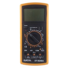 Digital Multimeter DC AC Voltage Current Resistance Capacitance Temperature Frequency Meter Tester EXCEL DT9208A Multimeters 2024 - buy cheap