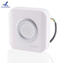 Timbre de puerta con cable, DC 12 V, alarma para el sistema de control de  acceso de oficina en casa, timbre de puerta de 4 núcleos, Dingdong Musical