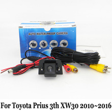 Para Toyota Prius 3th XW30 2010 ~ 2016 /RCA cable AUX o inalámbrico/HD CCD cámara de visión nocturna/instalación de agujero exclusivo 2024 - compra barato