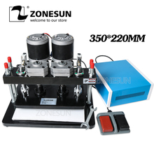 ZONESUN 35x22cm Electrical Leather Die Cutting Machine Photo Paper Mold Cutter Die Cutting Tool For Clicker Leather Cutting Die 2024 - buy cheap