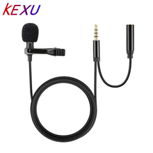 USB Lavalier Lapel Microphone Clip-on Cardioid Condenser Computer mic Plug and Play USB Microphone with Sound Card for PC Mac 2024 - buy cheap