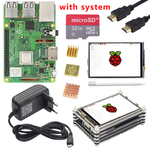 Original Raspberry Pi 3 Model B Plus with WiFi&Bluetooth + 3.5 inch Touch Screen + Case + Power Supply for Raspberry Pi 3B Plus 2024 - buy cheap