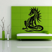 Autocolantes de parede vinil decalque dragão chinês mítico animal legenda 2024 - compre barato