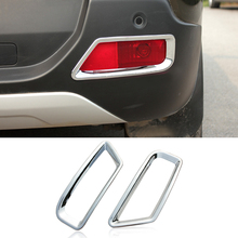 ABS Chrome Car Back Tail Rear Fog Lam Light Cover Trim Sticker for Peugeot 3008 2013 2014 2015 exterior Accessories 2024 - buy cheap