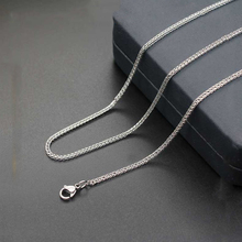 Moda simples titânio aço colar feminino colar de aço inoxidável camisola corrente jóias venda quente 2024 - compre barato