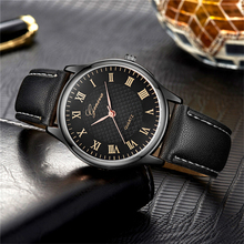 Luxury Brand Black Leather Quartz Watches Men Women Casual Dress Fashion Business Wrist Watch Clock Relogio Masculino Feminino 2022 - buy cheap