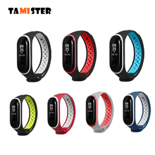 For Xiaomi Mi Band 4 Strap Silicone Wristband For Mi Band 4 3 Smart Bracelet Wrist Band For Xiaomi Mi 4 3 Wrist Strap Accessorie 2024 - buy cheap