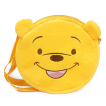 Children Small Handbag Fashion Girls Baby Plush Shoulder Bag Candy Coin Purses Wallet Toddler Cartoon Minnie Bear Fruit Bags 2024 - buy cheap