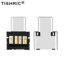 Кабель для передачи данных TISHRIC OTG, адаптер Micro USB Type-c с USB-портом, конвертер для мыши Xiaomi Huawei Samsung, usb флеш-накопитель 2024 - купить недорого