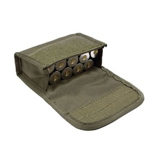 Tactical 10 Round bullets Holder Pouch Reload Molle Pouch For 12 Gauge/20G Magazine Pouch Ammo Round Cartridge Holder 2024 - buy cheap