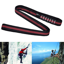 Rock Climbing Sling Rope Protector 60cm Nylon Bearing Strap Rope Belt Mountaineering equipment, Climbing Rope 2024 - buy cheap