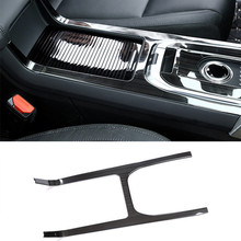 Black Center Console Gear Shift Frame Decoration Cover Trim For Land Rover Discovery Sport 2015-2018 Stainless Steel 2024 - buy cheap