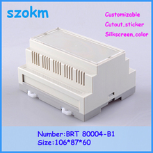 1 piece szomk power supply top quality plastic electronic project box enclosure case enclosure box 106x87x60 mm 2024 - buy cheap