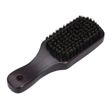 Men's Solid Wood Handle Beard Brush Facial Hair Shaving Brush Comb Mustache Shaving Brush Male Face Massage Cleaning Tool 2024 - buy cheap